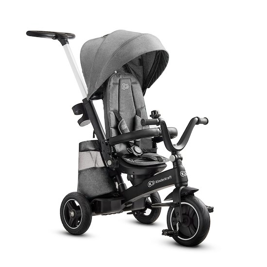 Kinderkraft Tricycle EASYTWIST Platinium Grey  Kinderkraft Tricycle EASYTWIST Platinium Grey