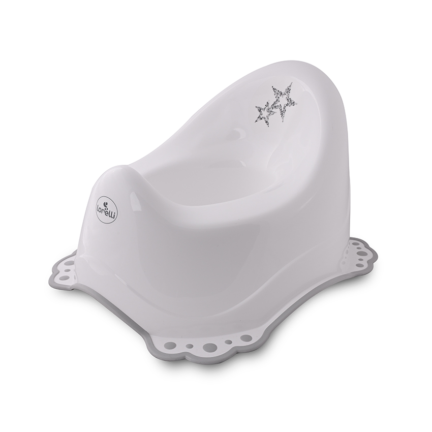 Pot anatomique bébé little stars BLANC Lorelli