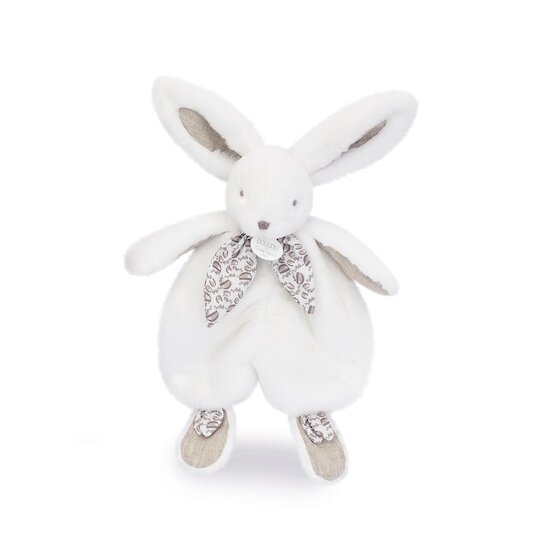 Doudou & Compagnie Doudou plat lapin Blanc 