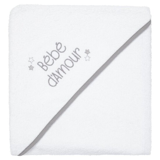 BabyCalin Cape de Bain  Bébé d'amour 100x100 cm BabyCalin Cape de Bain  Bébé d'amour 100x100 cm