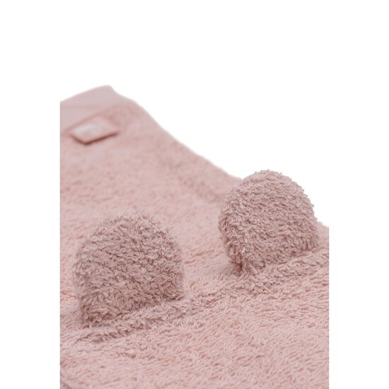 Jollein Gant de Toilette Éponge Ears Wild Rose  Jollein Gant de Toilette Éponge Ears Wild Rose