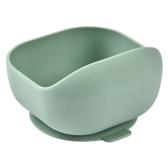 Béaba Bol silicone ventouse  Vert sauge 360 ml Béaba Bol silicone ventouse  Vert sauge 360 ml
