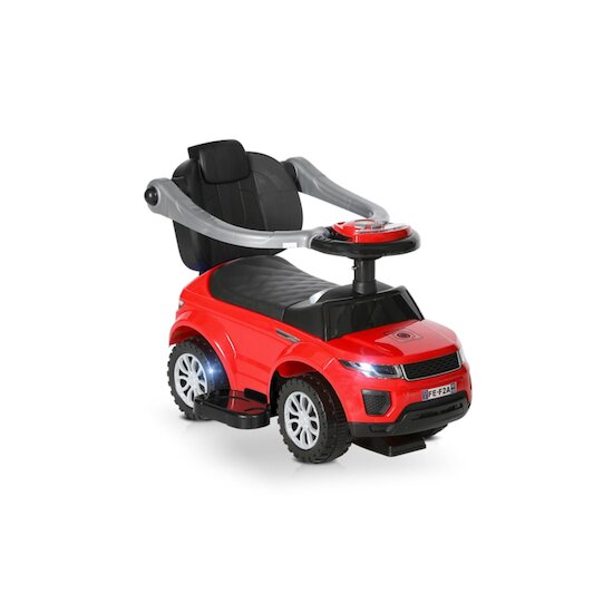 Lorelli Pousseur voiture SUV avec poignée Rouge  Lorelli Pousseur voiture SUV avec poignée Rouge