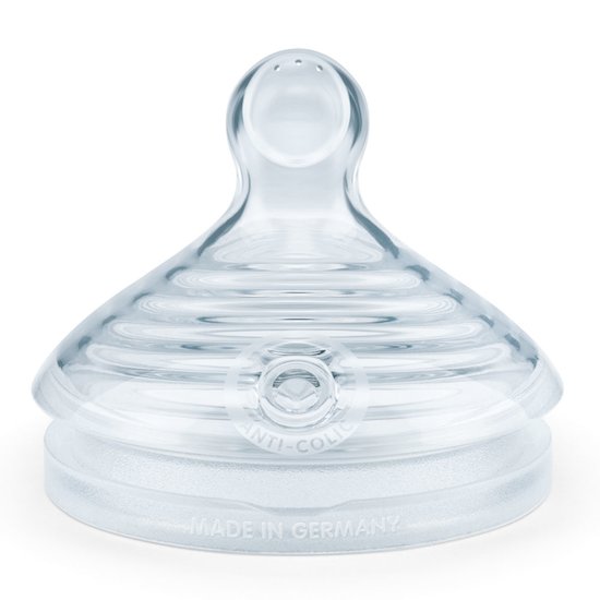 Nuk 2 tétines biberon Nature Sense Taille 2  Perçage S Nuk 2 tétines biberon Nature Sense Taille 2  Perçage S