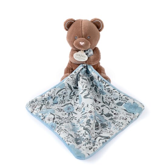 Doudou & Compagnie Doudou avec mouchoir Boh'aime Ours 12 cm Doudou & Compagnie Doudou avec mouchoir Boh'aime Ours 12 cm