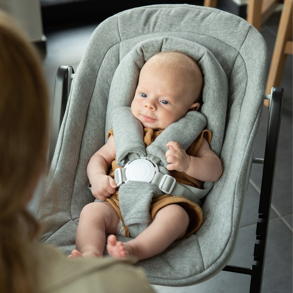 Chaise haute bébé évolutive Evosit blanche : Childhome