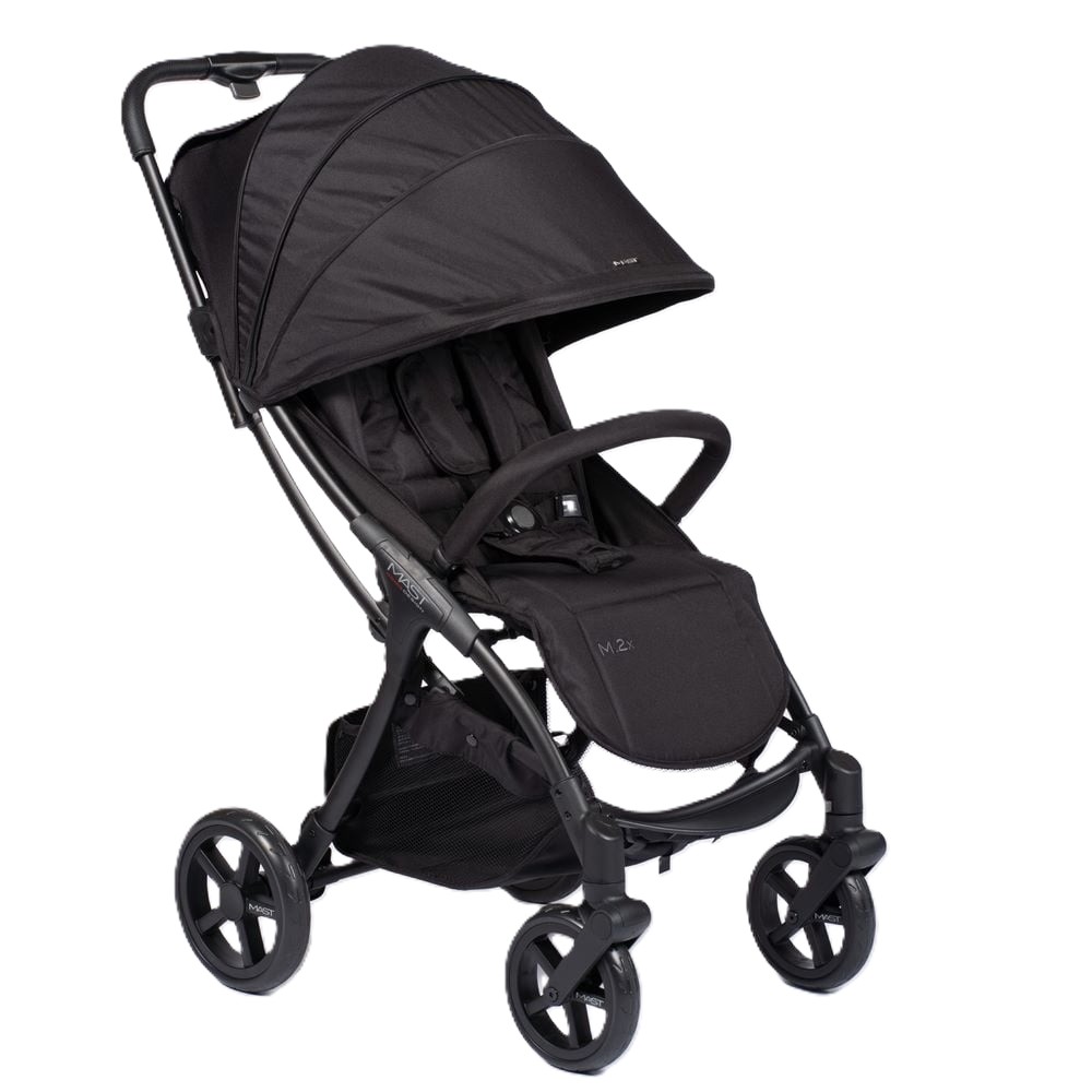 Poussette M.2X NOIR Mast swiss design