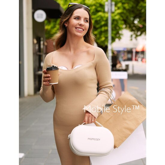 Momcozy Tire-lait mobile M6 Marron 180 ml