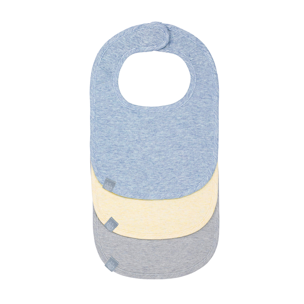 Lot de 3 bavoirs naissance en coton MULTICOLORE Lässig