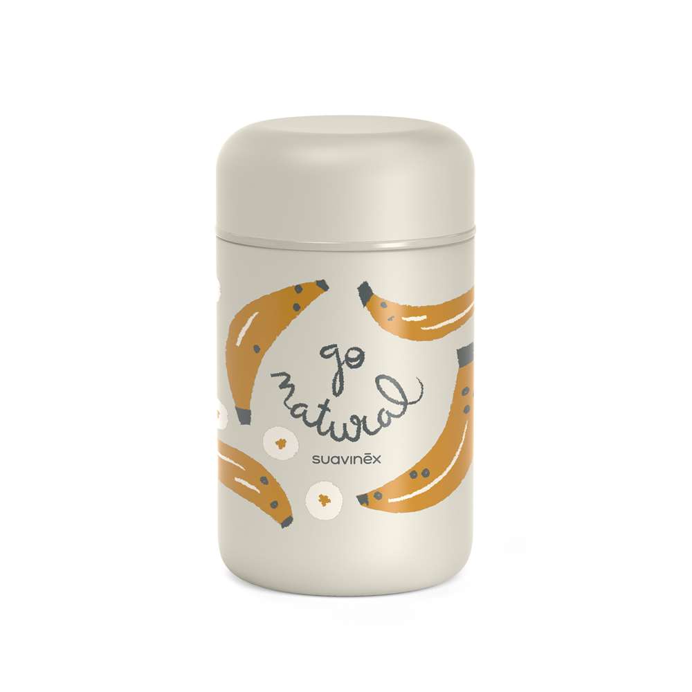 Suavinex - Pot isotherme Go natural GRIS Suavinex