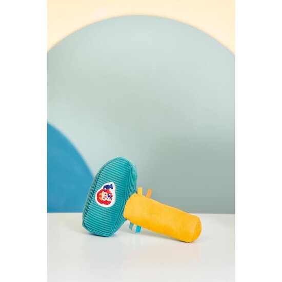 Lilliputiens Hochet Marteau Bleu/ Jaune  Lilliputiens Hochet Marteau Bleu/ Jaune