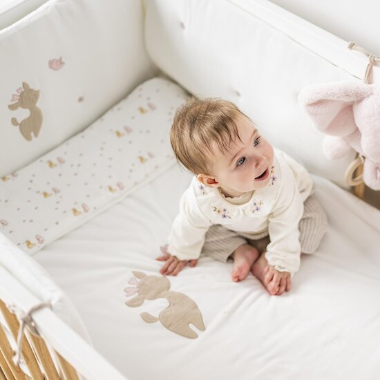 Nattou Couverture/Edredon Velours Fanfan Blanc 100x135 cm Nattou Couverture/Edredon Velours Fanfan Blanc 100x135 cm