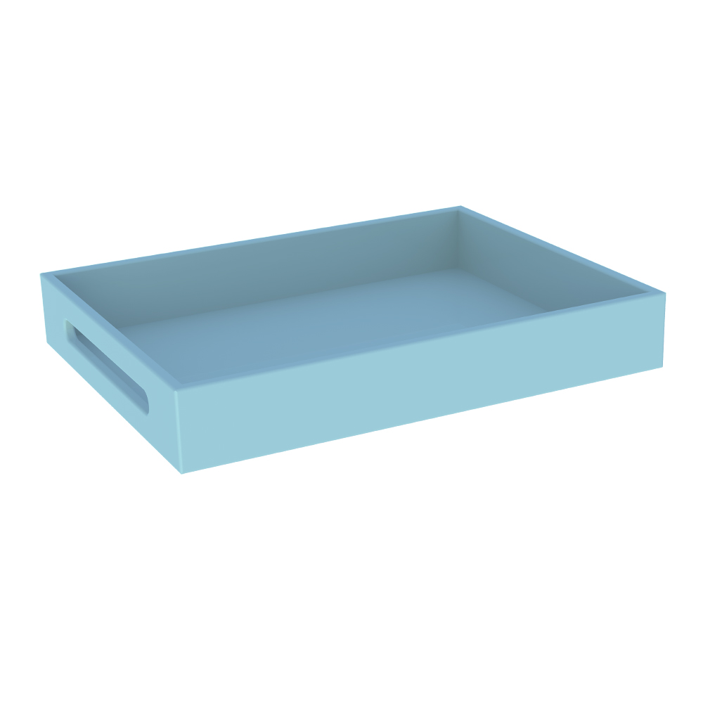 Boite multif box maxi pour les commodes les armoires et les coffres Finition couleur à l'eau BLEU Théo
