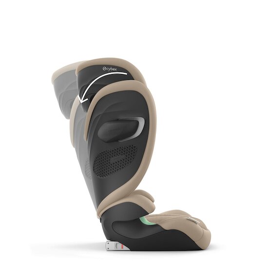 Cybex Siège auto Solution G2 i-Fix Tissu Plus Almond Beige  Cybex Siège auto Solution G2 i-Fix Tissu Plus Almond Beige