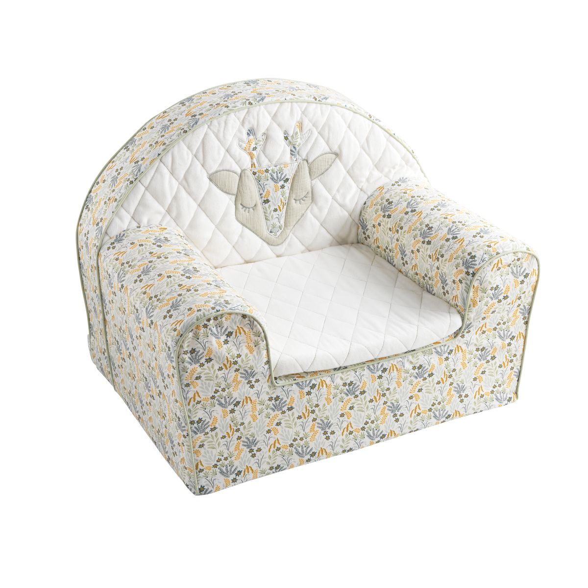 Fauteuil club Promenons nous BLANC Sauthon