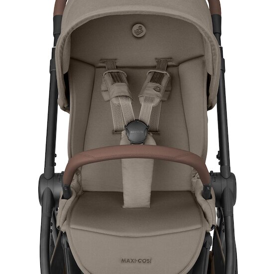 Maxi Cosi Poussette Oxford Twillic Truffle Dark Frame/Brown Leather  Maxi Cosi Poussette Oxford Twillic Truffle Dark Frame/Brown Leather