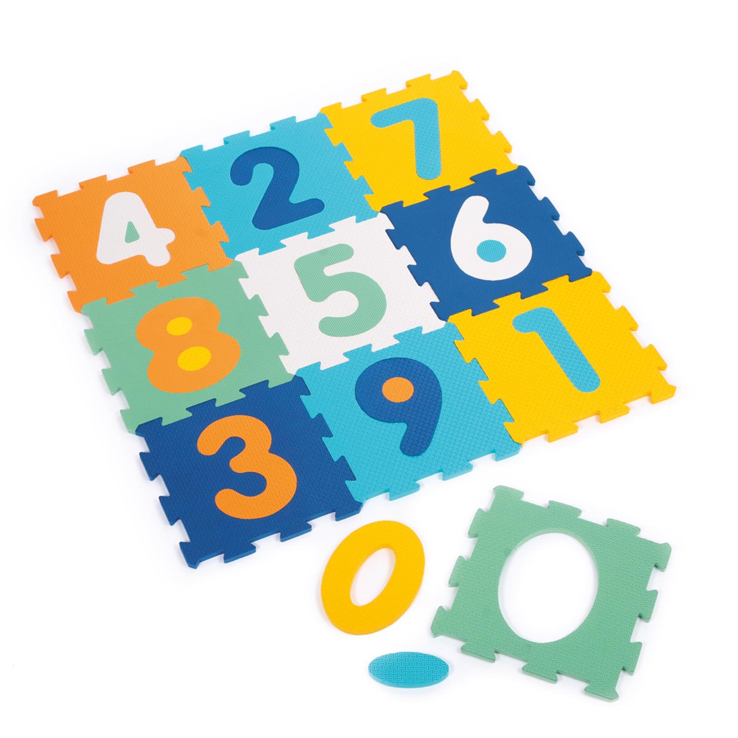 LUDI - Dalles chiffres MULTICOLORE Ludi