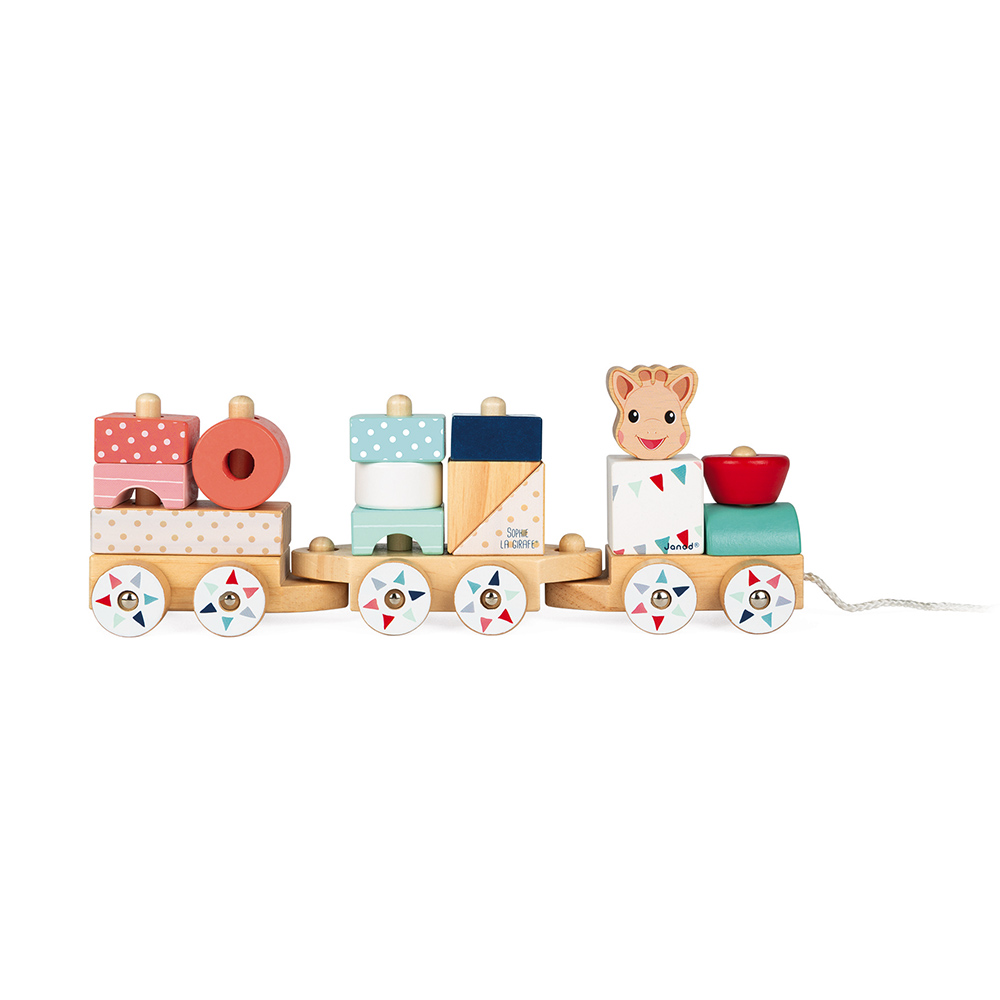 Train Sophie La Girafe MULTICOLORE Janod