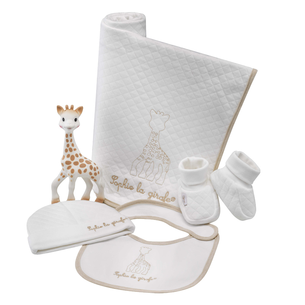 Mon trousseau de naissance MULTICOLORE Sophie la girafe