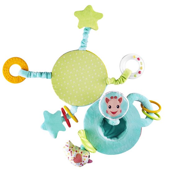 Sophie la girafe Balle d'activités Le Monde des Surprises Multicolore  Sophie la girafe Balle d'activités Le Monde des Surprises Multicolore