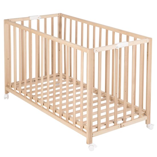 Roba Lit pliable Fold Up bois naturel 60x120