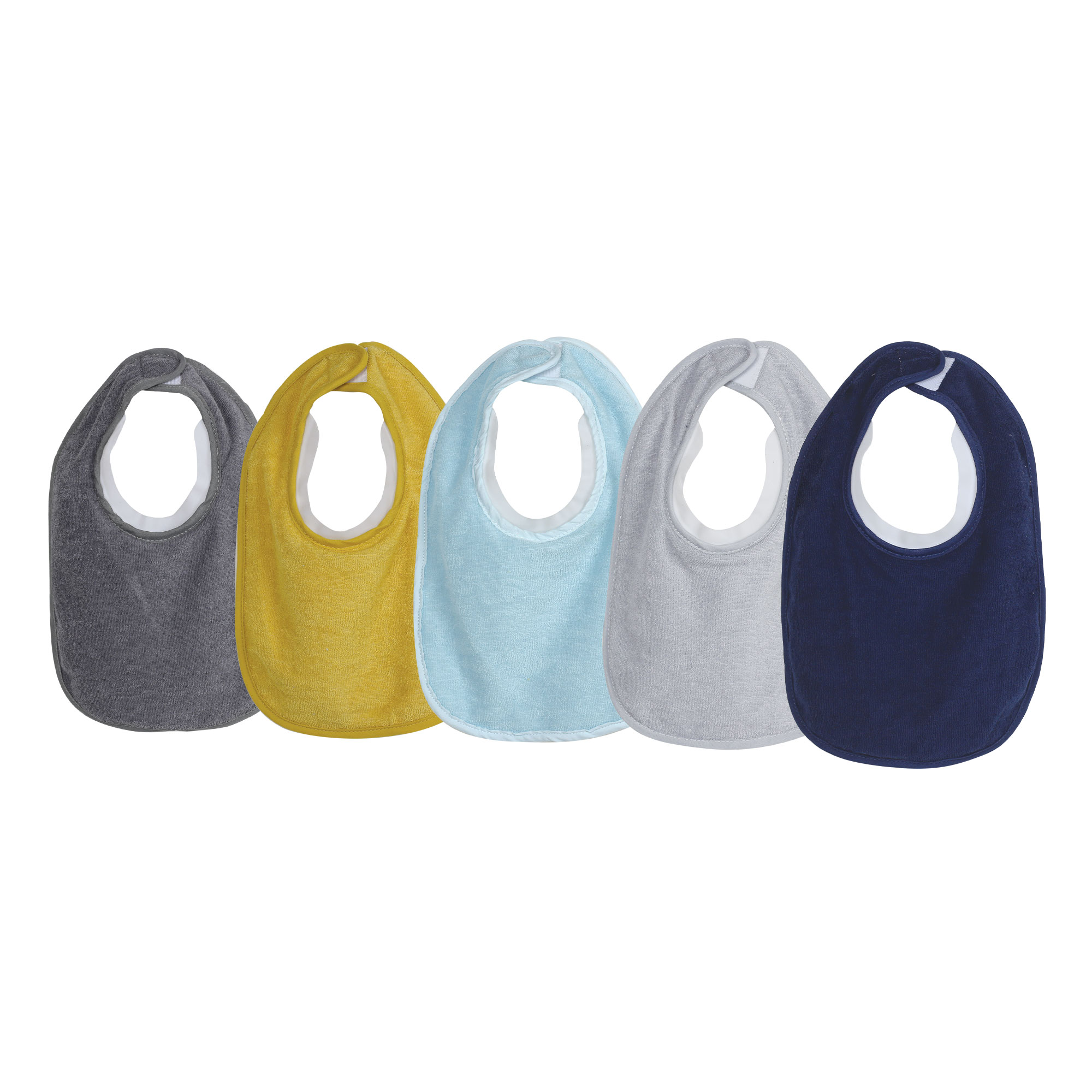 BAVOIR BIB UP 1ER AGE X5 MULTICOLORE Trois Kilos Sept