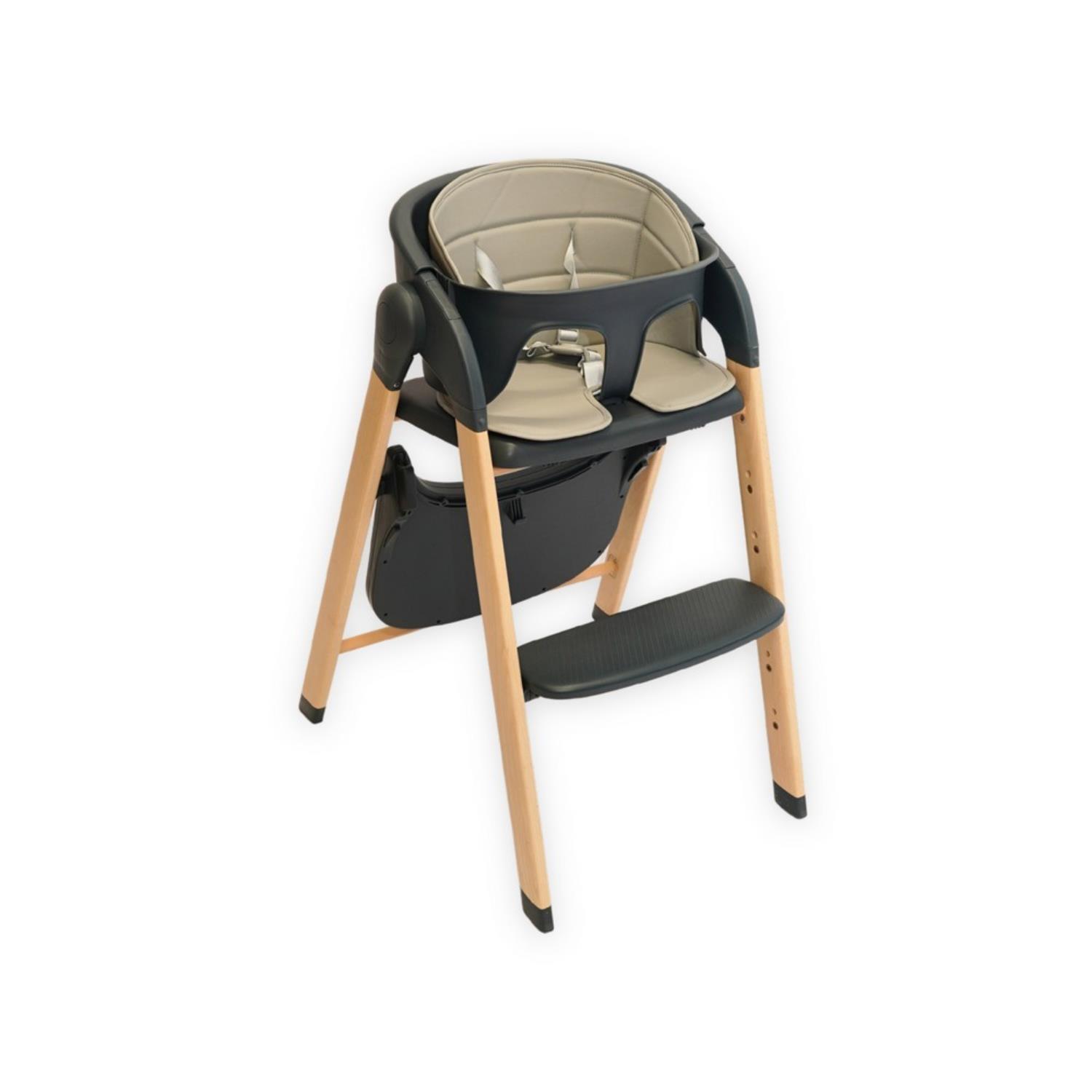 Chaise Haute Grow with me GRIS Bo Jungle