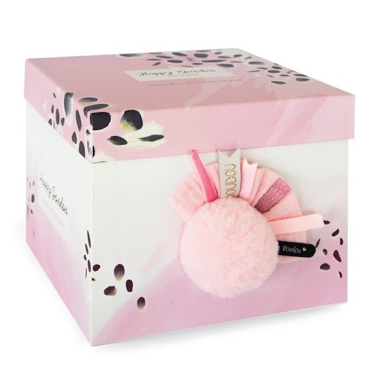 Doudou & Compagnie Doudou pantin Happy Blush Blanc 