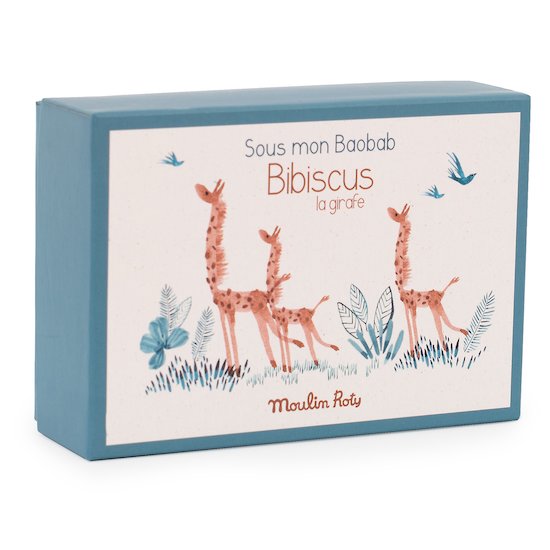 Moulin Roty Chaussons Girafe Sous Mon Baobab Mixte 0-6 mois Moulin Roty Chaussons Girafe Sous Mon Baobab Mixte 0-6 mois