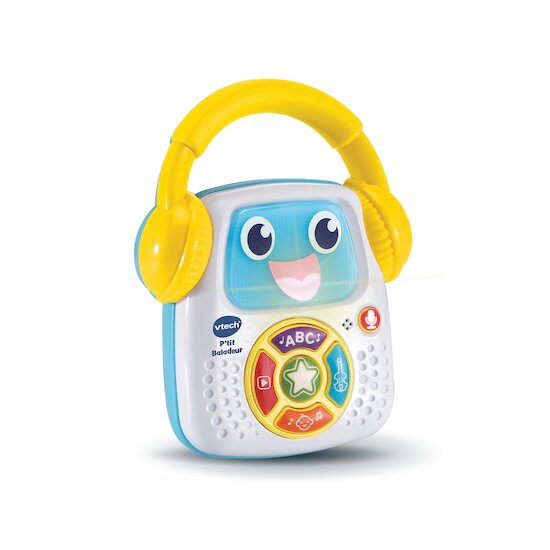 Vtech Baby P'tit baladeur Multicolore  Vtech Baby P'tit baladeur Multicolore
