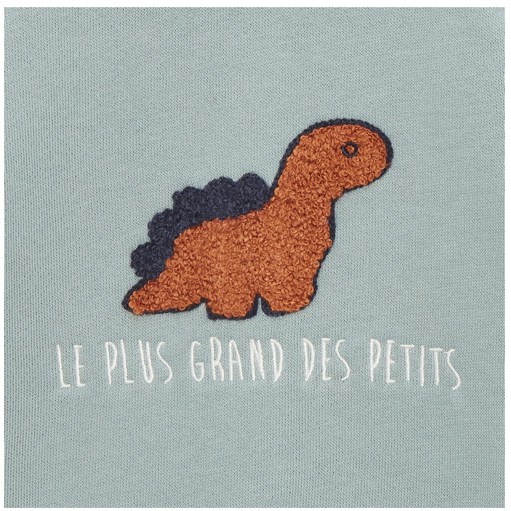 Marèse - Sweat Dinosaure d'Automne VERT Marèse
