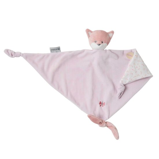 Nattou Maxi doudou renard Alice et Pomme Rose  Nattou Maxi doudou renard Alice et Pomme Rose