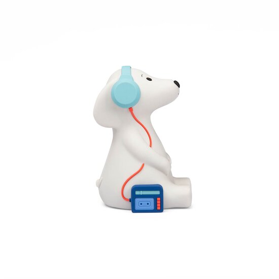 Moulin Roty Lampe veilleuse chien Puce & Pilou Blanc  Moulin Roty Lampe veilleuse chien Puce & Pilou Blanc