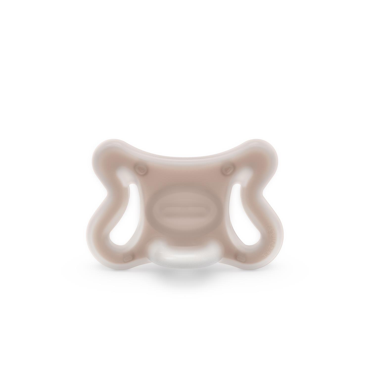 Suavinex - Sucette Zero.Zero Symetrique Silicone ROSE Suavinex