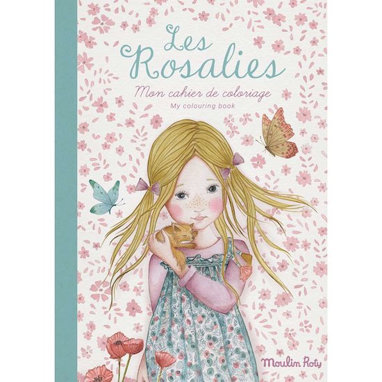 Moulin Roty Cahier de coloriage Les Rosalies - 36 pages (emb/10) MULTICOLOR 20x0x28 Moulin Roty Cahier de coloriage Les Rosalies - 36 pages (emb/10) MULTICOLOR 20x0x28