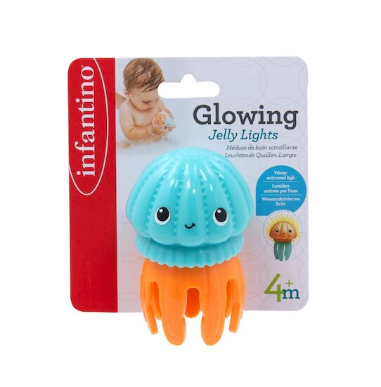 Infantino Méduse de bain scintillante   Infantino Méduse de bain scintillante