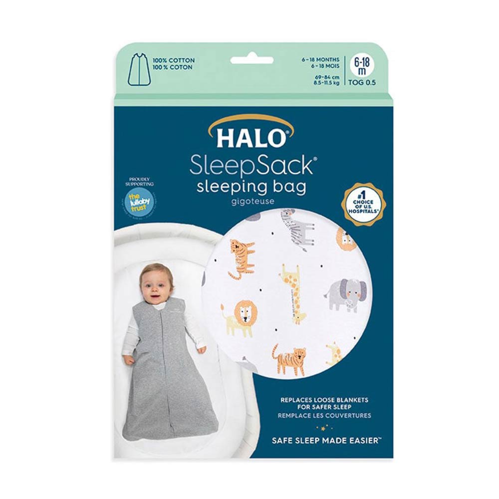 Gigoteuse HALO SleepSack JAUNE Aden et Anais