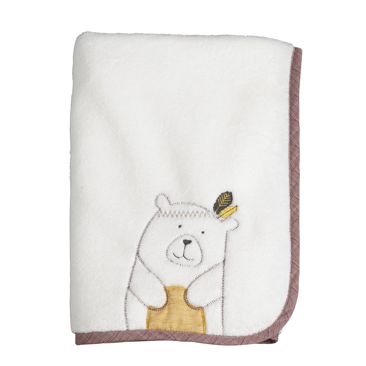 Couverture Timouki BLANC Sauthon