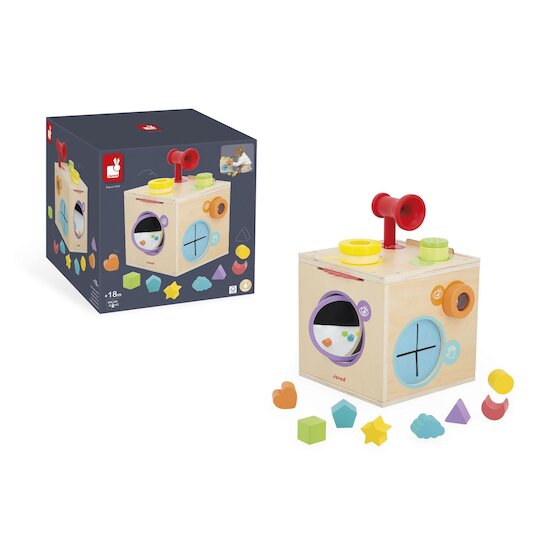 Janod Boite Sensorielle Multicolore  Janod Boite Sensorielle Multicolore