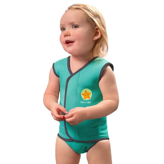 BBlüv Wraäp Combinaison en néoprène pour bébé Aqua 0-6 mois BBlüv Wraäp Combinaison en néoprène pour bébé Aqua 0-6 mois