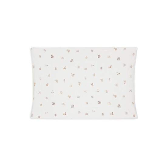 Jollein Housse matelas à Langer Jersey Animal Friends Multicolore 50x70 cm