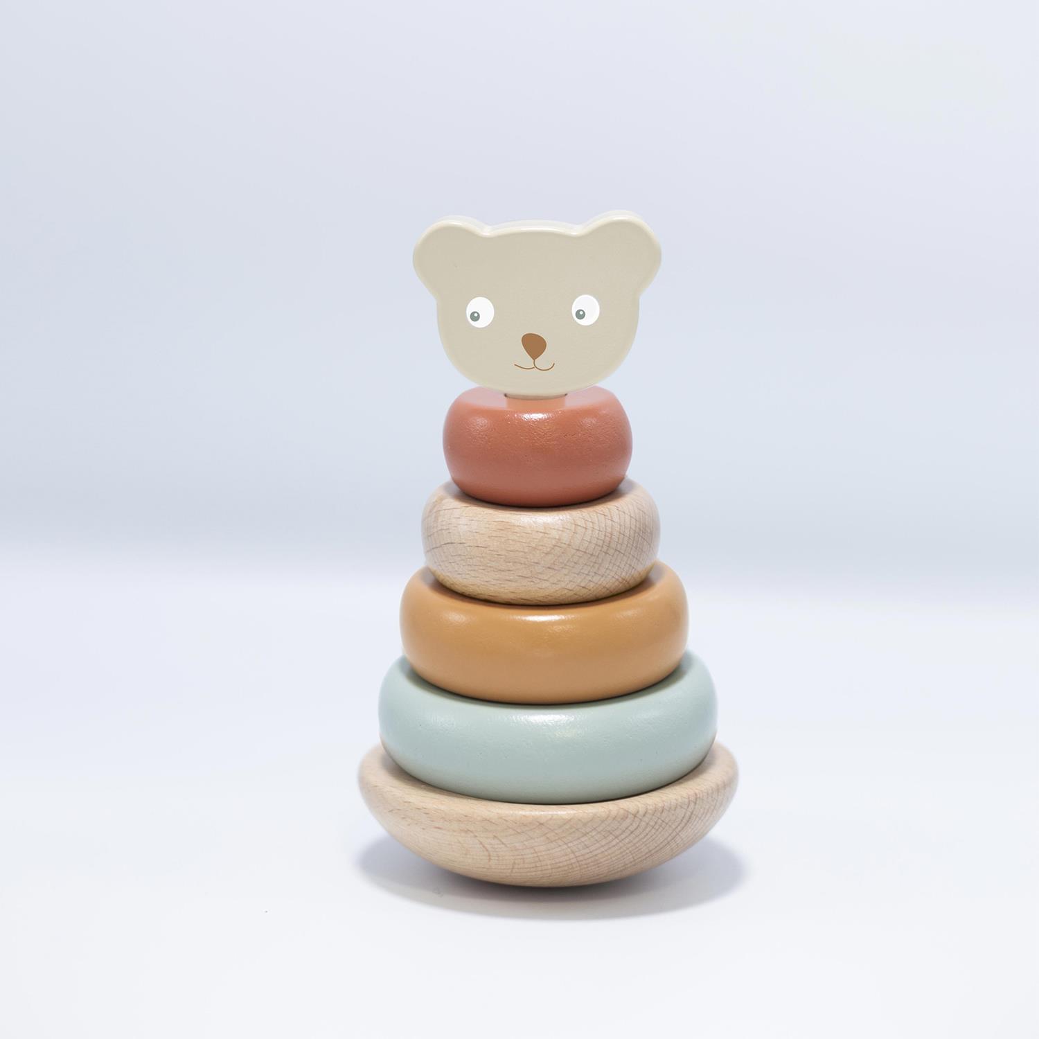 Pyramide empilable MULTICOLORE Trois Kilos Sept