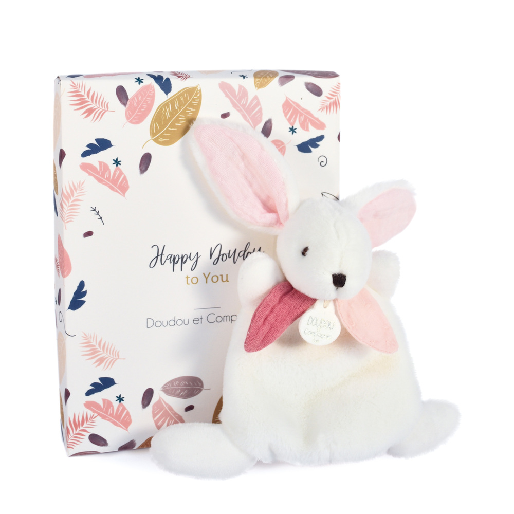 Doudou & Compagnie - Doudou Happy Boho BLANC Doudou & Compagnie