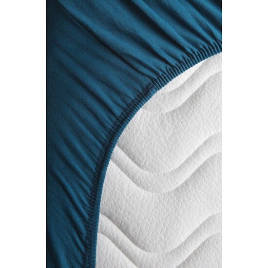 Kadolis Drap housse en coton bio pour lit bébé Bleu Nuit 70x140 cm Kadolis Drap housse en coton bio pour lit bébé Bleu Nuit 70x140 cm