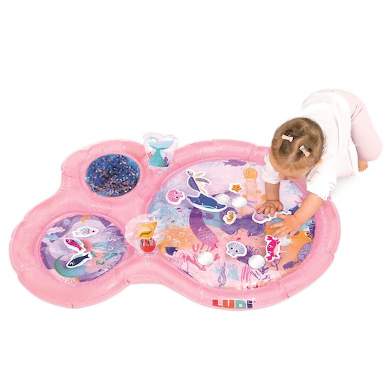 Ludi Tapis d'eau sirene Rose 
