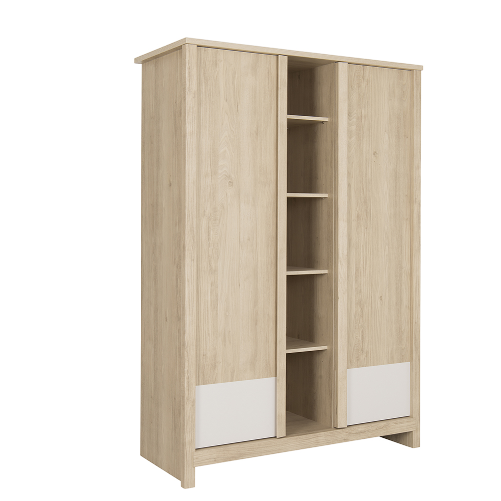 Armoire 2 portes Evan BEIGE Galipette