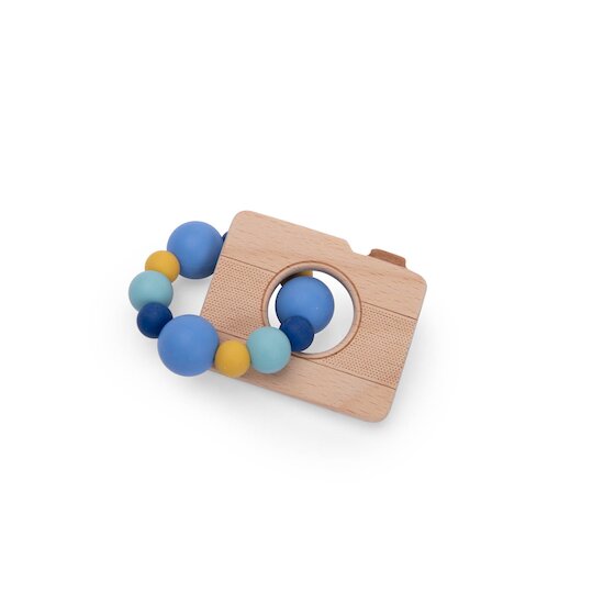 Moulin Roty Hochet anneau de dentition Puce & Pilou Multicolore  Moulin Roty Hochet anneau de dentition Puce & Pilou Multicolore