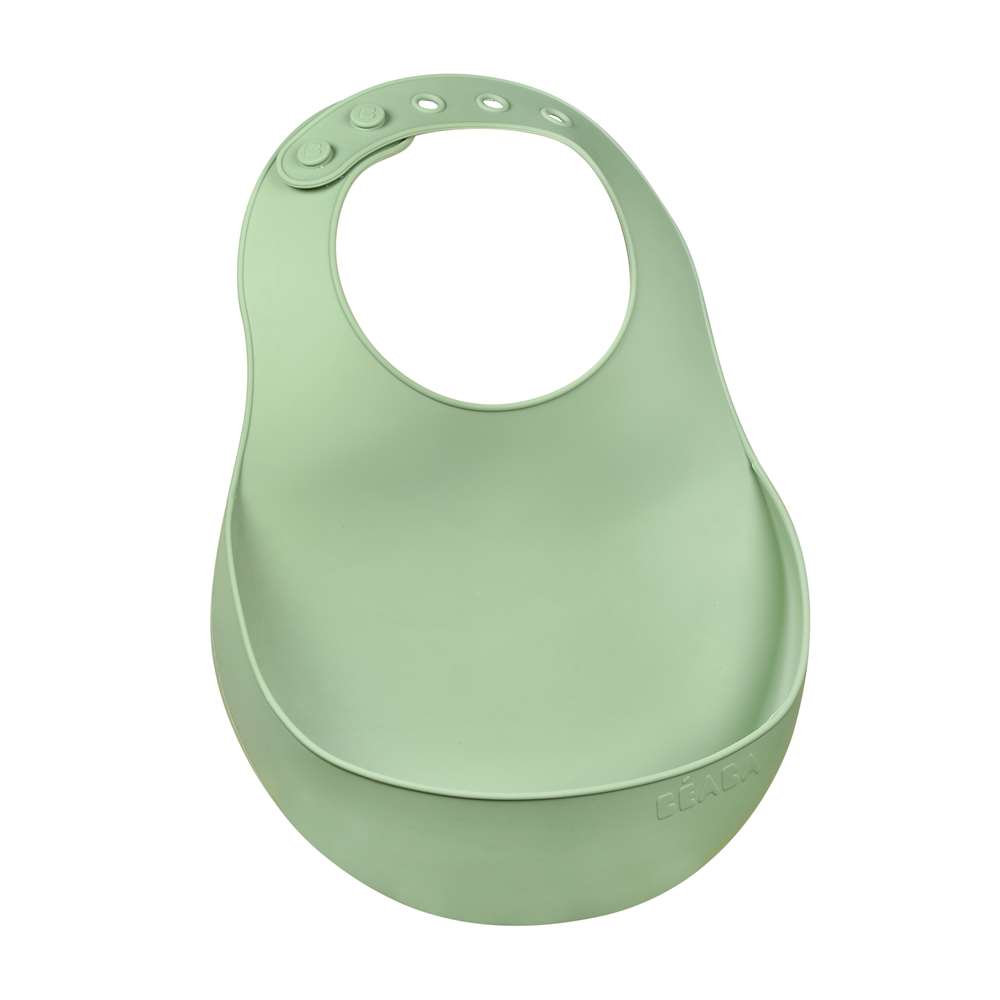 Bavoir silicone VERT Suavinex