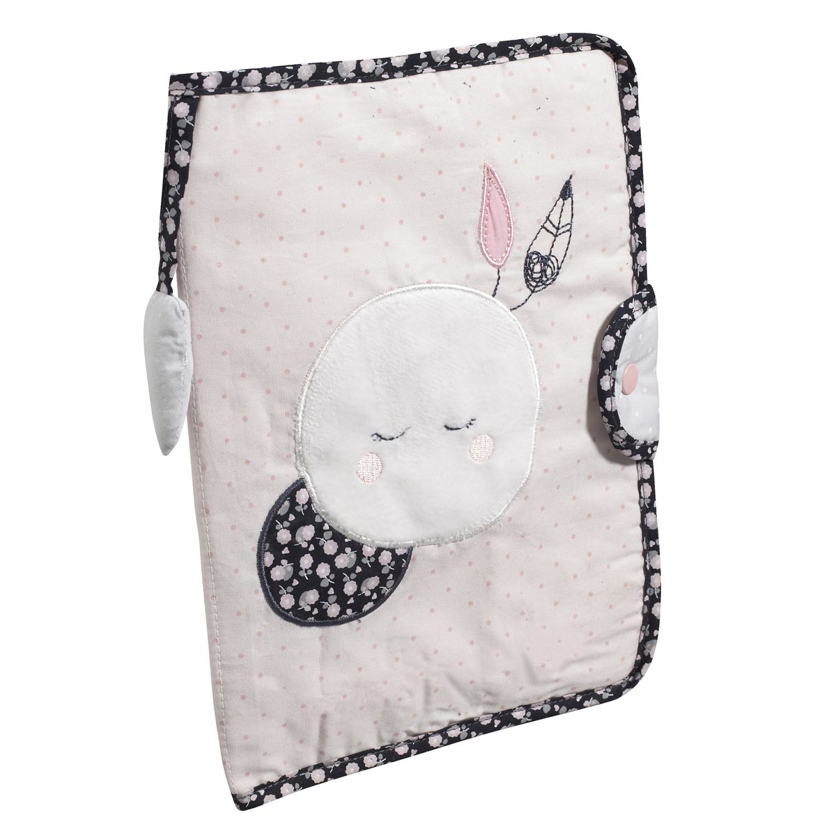 Protège carnet de santé Miss Fleur de Lune ROSE Sauthon