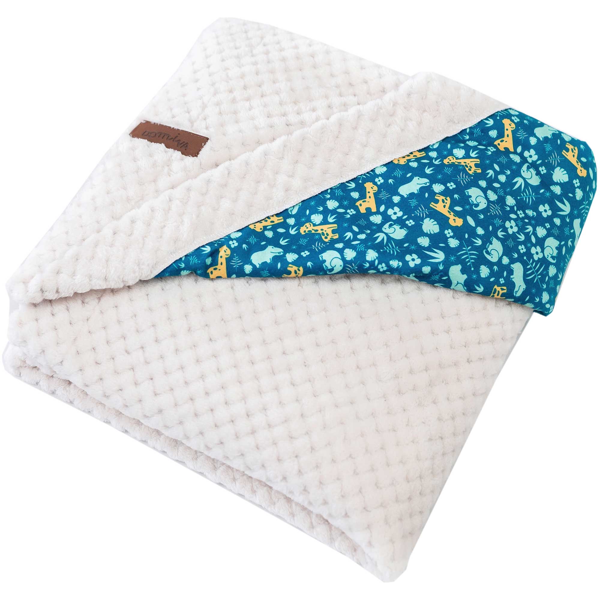 Domiva - Couverture double face Zanimo MULTICOLORE Domiva